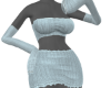 Knit dress blue | Eve