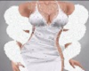 White BOa Fur