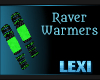 Raver ArmWarmers Green