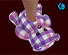 Pink Purple Bear Slpr M