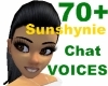 %) 70+ Sunshynie Voices