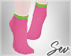 *S Watermelon Socks