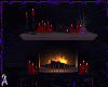 {A} Dark Fae Fireplace