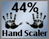 Hand Scale 44% M