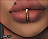 $ Gold Lip Ring