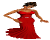 (T) Hot sexy red gown