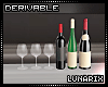 (L: Wine Bottles N Glass