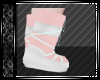 Pink & White Snow Boots