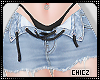 Cz♡laced skirt