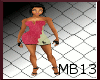 !MB13 (BM) POLO DRESS