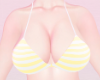 Yellow Anime Bikini