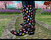 Easter Egg Cowgirl Boots