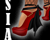 SIA<O>RED BOW SHOES 