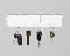 White Key Organizer