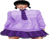 Purple School Girl Fit
