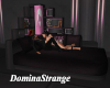 Pink Black Reading Nook