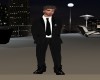 Black Pinstripe Suit