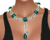 Topaz & Diamond Necklace
