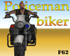 Policeman biker animated