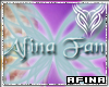 Afina Fan Wings Sticker