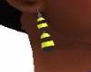 Bee Striped Earings
