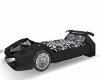 black race car bed