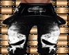 Skull Baggy Pants black