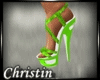 !CR! Green White Heels