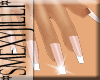 *SJ*Small Hand PnkWhtTip