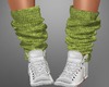 LEG WARMER GREEN