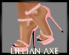 [la] Light Pink heels