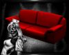 sofa 10 seater red