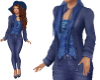 TF* Blue 4pc Outfit
