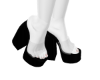 [MM] Black/Clear Heels