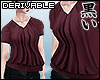[K] pleated top