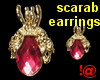 !@ Scarab earrings