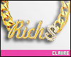 C|Rich! Gold Necklace