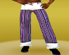 Purple pinstripe Pants