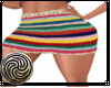 Raibow Knit Skirt