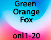 Green Orange - Fox