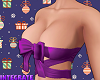 Purple Gift Wrap Top