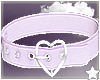 R. Heart choker lilac