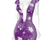 Vee Floral -Purple