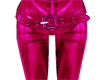 *T* Pink leather pants