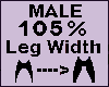Leg Thigh Scaler 105%
