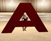 letter red A