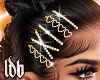 Gold Diamond Hair Pins R