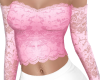 Angel Lace Top Pink