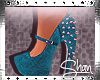 SsU~ Wicked Teal Shoes
