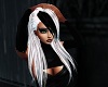 Aurora white black
